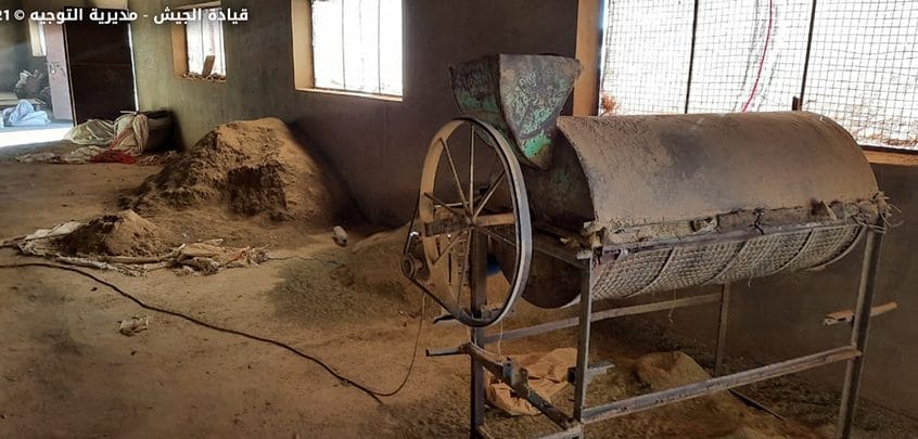 دهم مزرعة في بلدة بوداي-بعلبك وضبط معمل لتصنيع المخدرات (صور)
