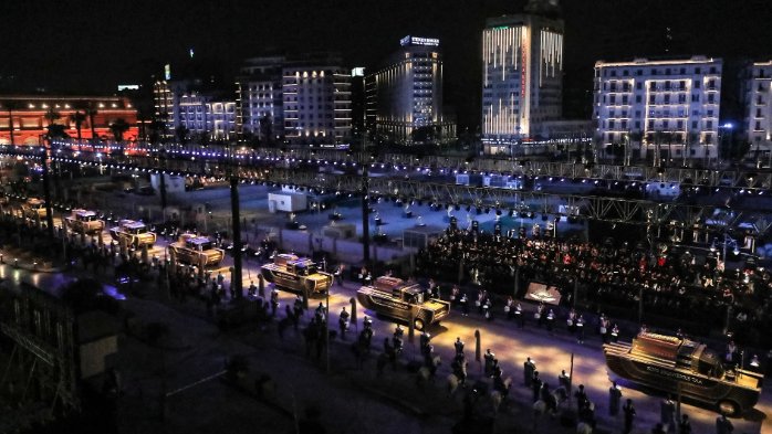 حدث تاريخي… “ملوك مصر القديمة” في شوارع القاهرة