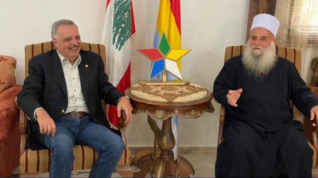 أرسلان زار مع وفد الشيخ الغريب: ملتزمون بنود بيان لقاء خلدة