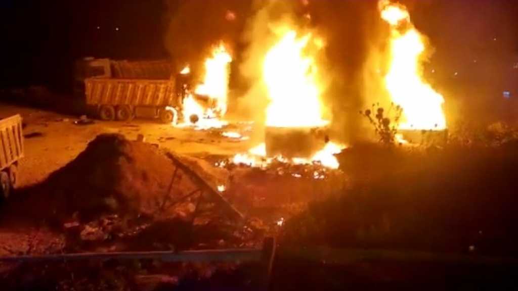عشرات القتلى والجرحى في انفجار خزان بنزين في التليل العكارية (فيديو)