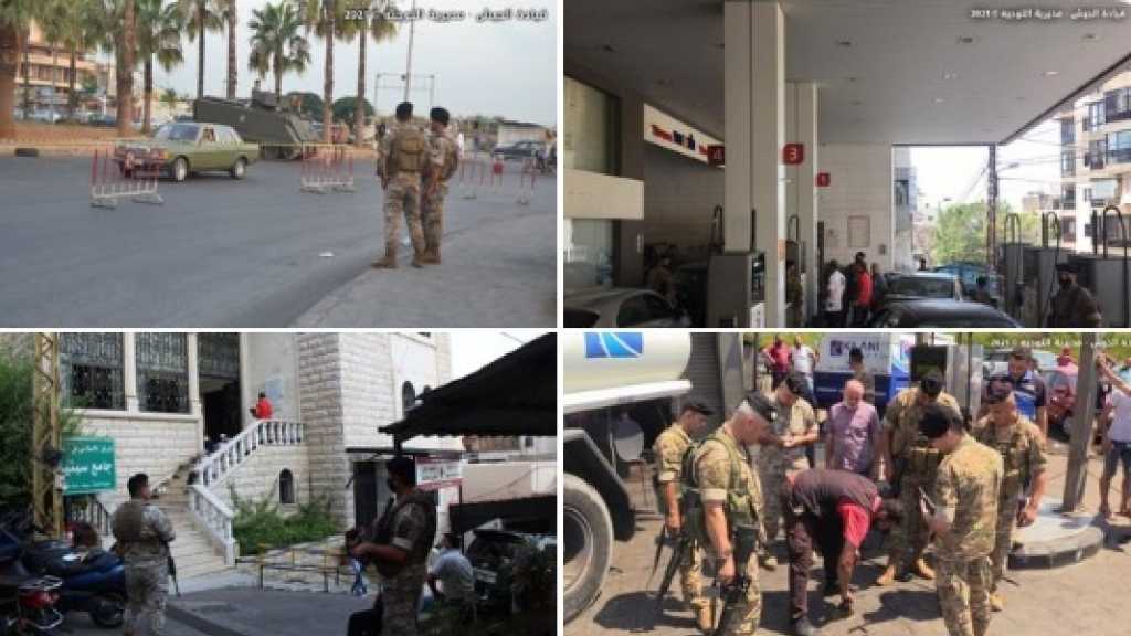 الجيش اللبناني: اليكم حصيلة التدابير الأمنية خلال شهر تموز المنصرم !