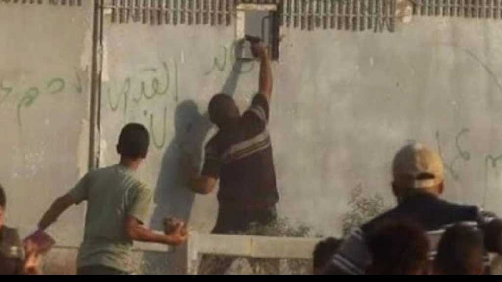 جيش الاحتلال يبدأ ببناء حاجز حديدي لمنع تكرار 