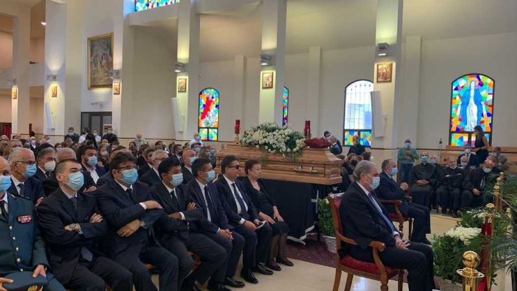 مأتم مهيب في وداع يوسف ابراهيم كنعان