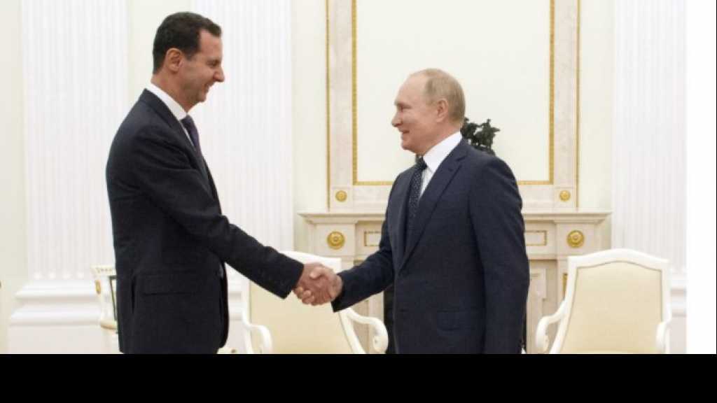بوتين يستقبل الأسد: شعبك يثق بك