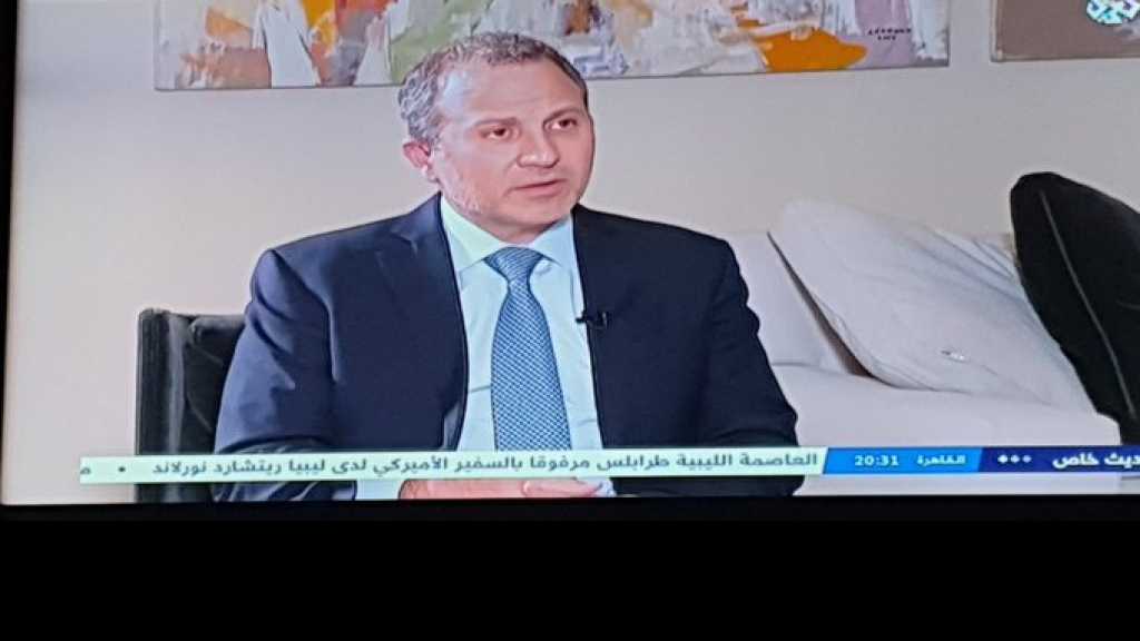 باسيل: نريد الانتخابات في وقتها على اساس القانون القائم الذي كلفنا سنوات للوصول اليه، مع تحسينات ومع الحفاظ على حق المنتشرين بالاقتراع 