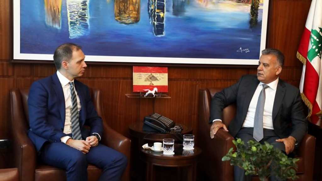 اللواء ابراهيم عرض مع السفير البريطاني سبل التعاون