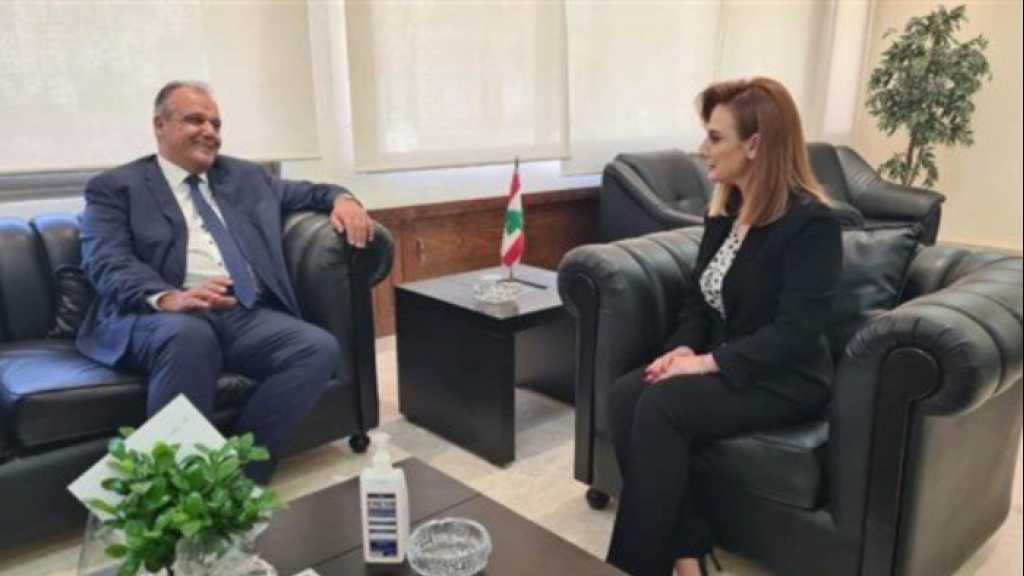 أوهانيان استقبلت بوشيكيان وهنأته بتوليه وزارة الصناعة