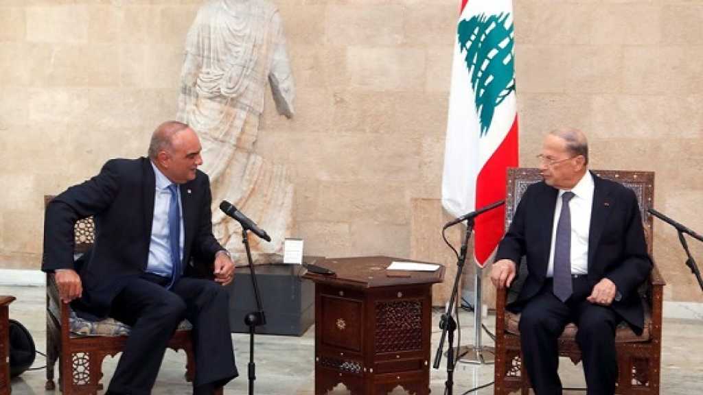 العلاقات الثنائية والغاز المصري مدار بحث بين عون والخصاونة