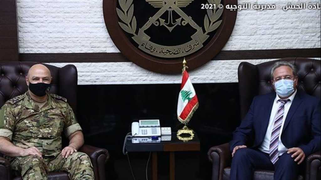 قائد الجيش استقبل رئيس الشرطة الفدرالية الألمانية