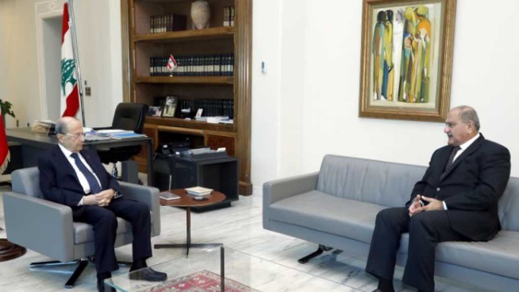 رئيس الجمهورية عرض الأوضاع العامة ومطالب إقليم الخروب مع الوزير السابق الخطيب والتقى الدكتورة بترا خوري مهنئا إياها في منصبها الجديد