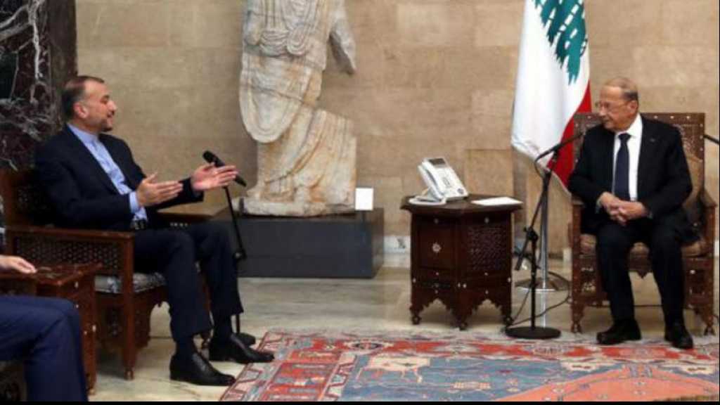 إيران تعرض مساعدة لبنان في كل المجالات