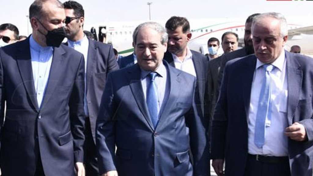 دمشق تستقبل وزير الخارجية الإيراني
