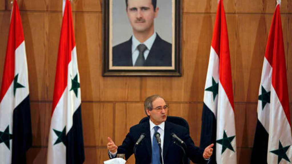 المقداد: الدمار في سوريا تم غالبا بأموال عربية لكن الماضي يجب ألا يخنقنا