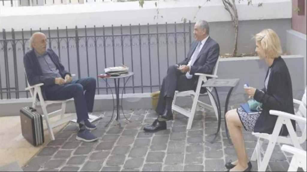 جنبلاط عرض وسفير الإتحاد الأوروبي التطورات السياسية