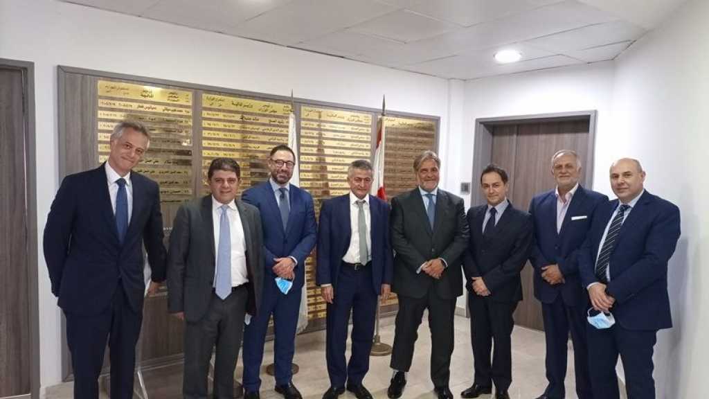 وزير المال التقى وفدا من جمعية شركات الضمان في لبنان
