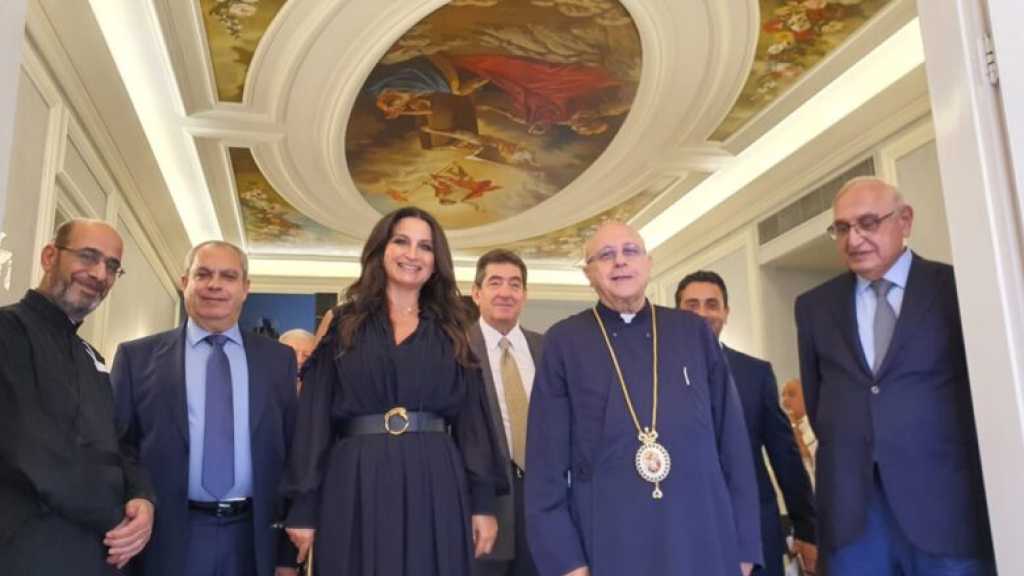 المطران درويش استقبل رئيسة الكتلة الشعبية 