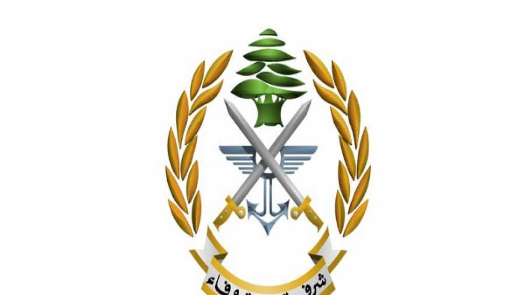 الجيش: توقيف 486 شخصا نتيجة التدابير الأمنية خلال شهر تشرين الأول