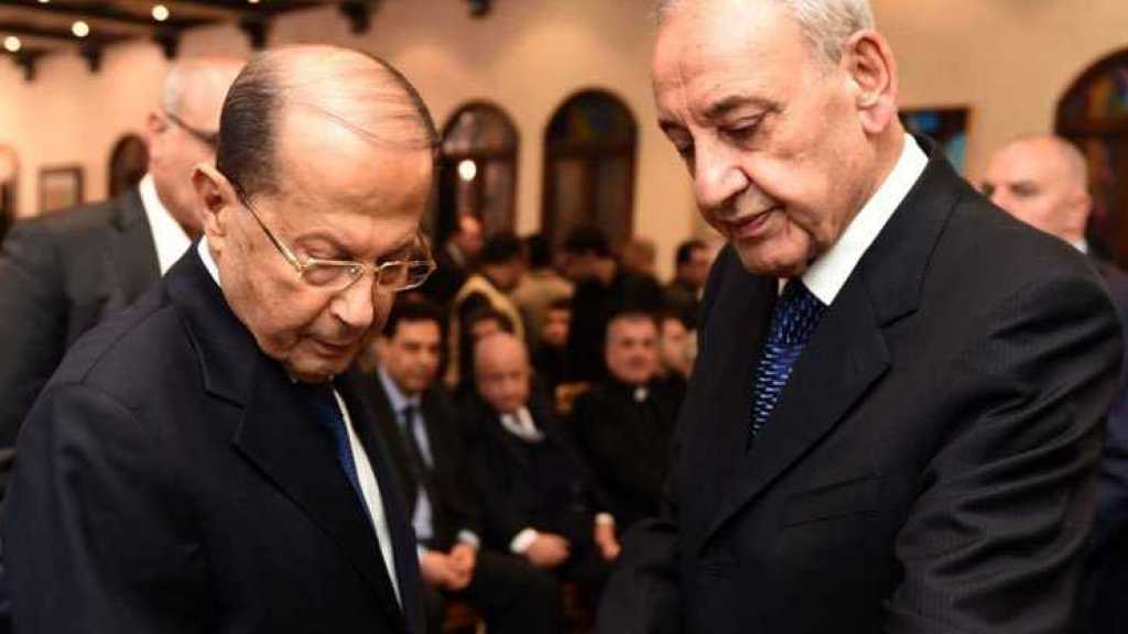 العاصفة هدأت بين القصر الجمهوري وعين التينة ولكن..