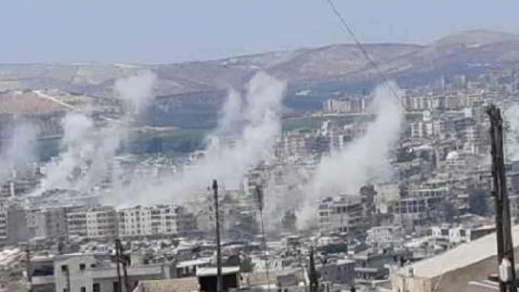 سقوط أكثر من 13 صاروخاً على مدينة عفرين بريف حلب وانهيار منازل وقتلى وجرحى تحت الأنقاض