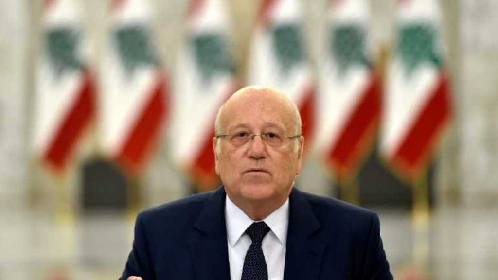 ميقاتي: لبنان سيخرج من أزمته بفضل النوايا الطيبة لاثنين من أصدقائه