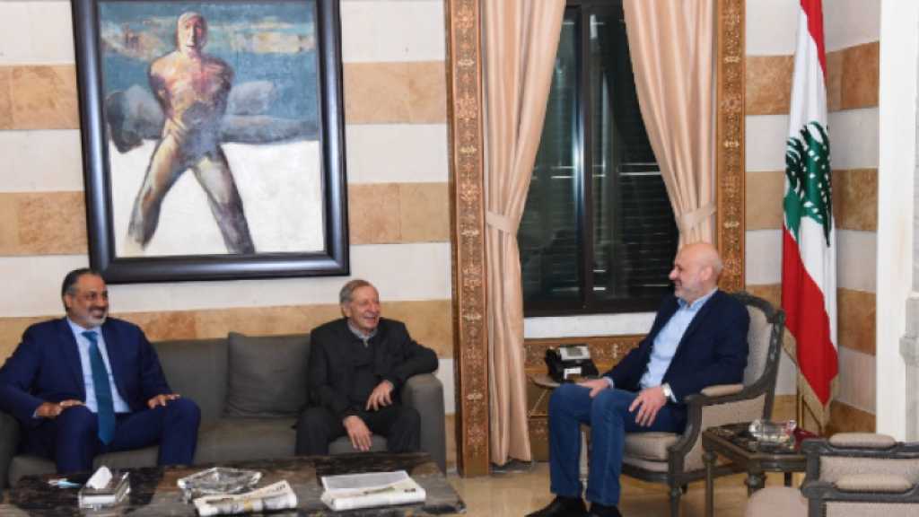 وزير الداخلية بحث مع محفوظ الواقع الاعلامي
