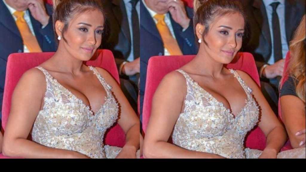بالفيديو:تطاير فستان “كندا حنا” بعد سـ.ـقوطها على المسرح ويعرضها للإحـ.ـراج (فيديو)