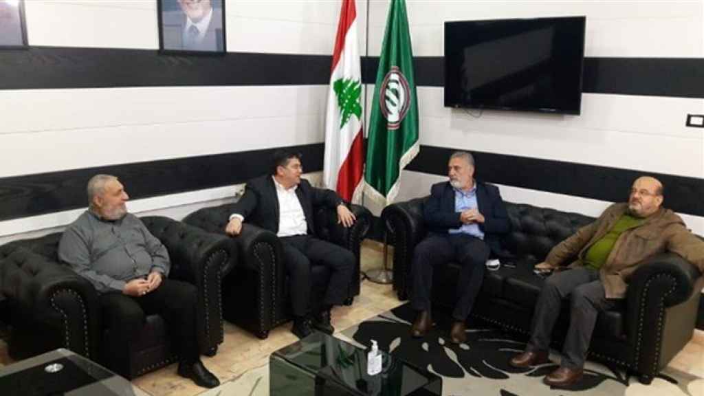 اجتماع مشترك لقيادتي حركة  امل وحزب الله في الجنوب .