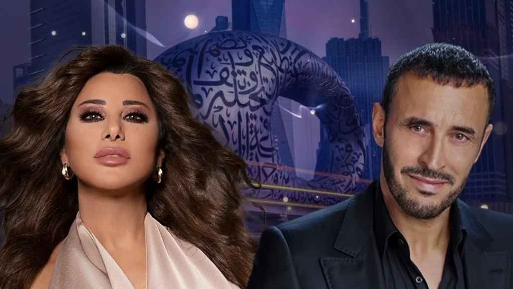 روّاد مهرجان دبي للتسوّق في إنتظار أضخم حفل يجمع #نجوى_كرم و #كاظم_الساهر
