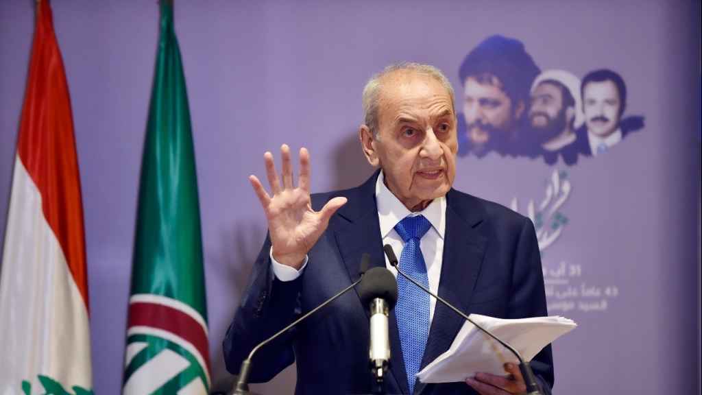 بري: في حال عدم تجاوب هوكشتين على الحكومة أن تجتمِع وأن تأخذ قرارًا بالإجماع بتعديل المرسوم 6433