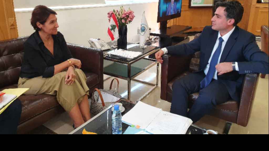 حميه ناقش مع غريو إعادة إعمار مرفأ بيروت والدور الاستراتيجي لسكك الحديد في تفعيل المرافئ البحرية اللبنانية
