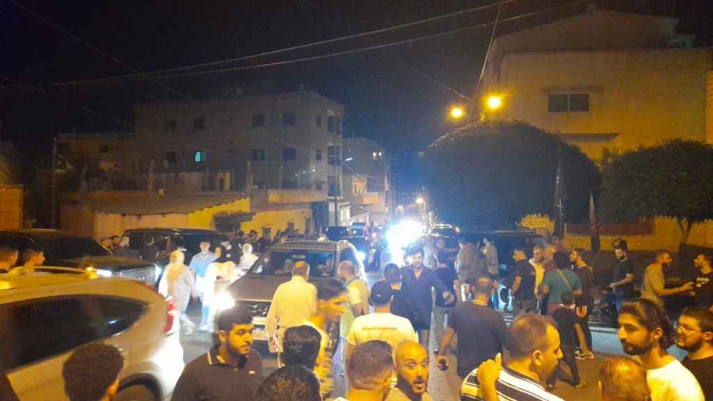 ثلاث جرحى بإطلاق نار واشكال في تعلبايا