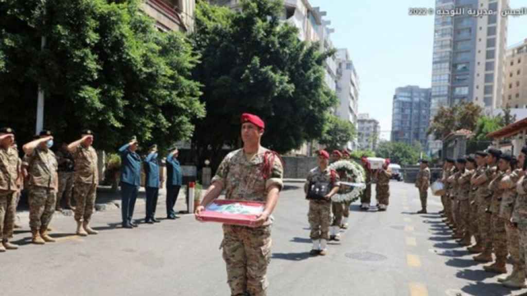 تشييع الرقيب الشهيد محمد محمود الحسيني