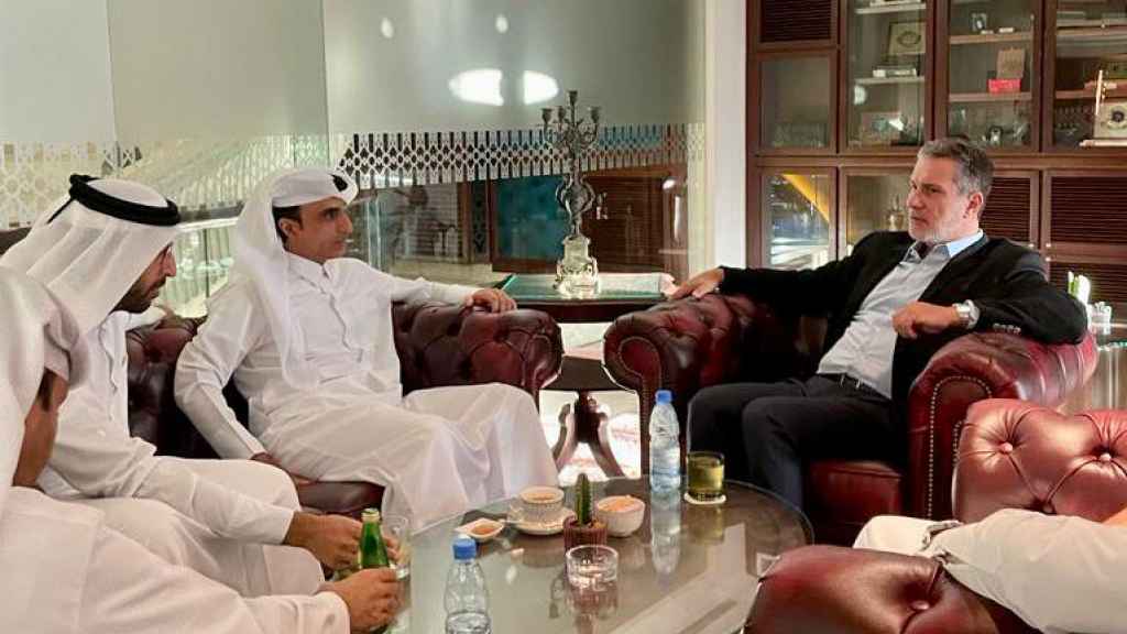 نصّار يبحث مع وفد قطري سبل التعاون بين البلدين 