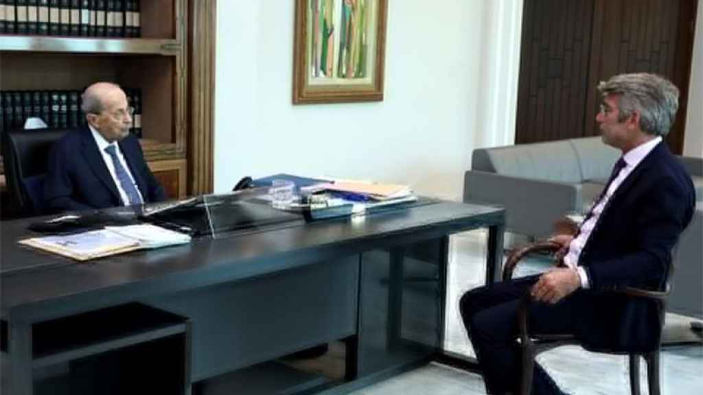 الرئيس عون بحث مع فياض ترتيبات وزارة الطاقة لمرحلة ما بعد تعيين الحدود البحرية الجنوبية