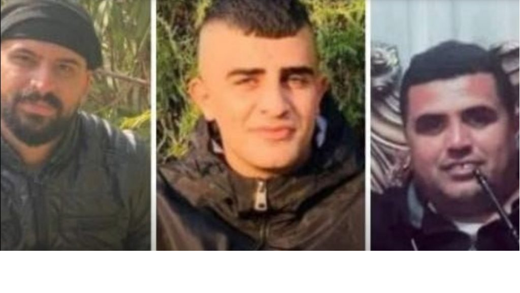 استشهاد 3 فلسطينيين برصاص الاحتلال الإسرائيلي في جنين