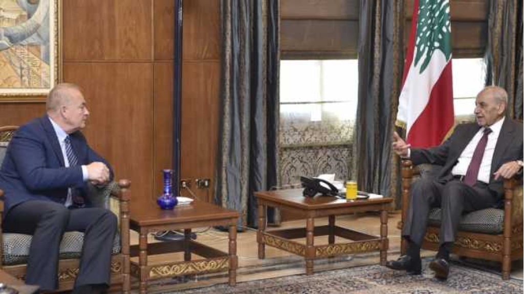 بري بحث مع روداكوف والمكاري في المستجدات العامة
