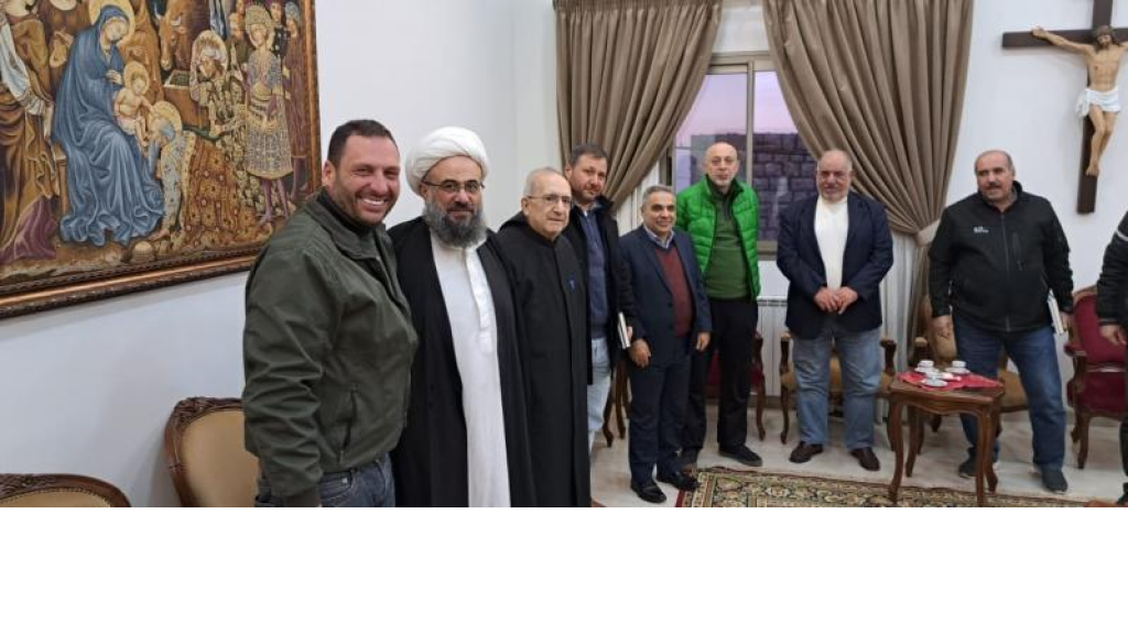 الحاج بلال داغر يترأس وفدا