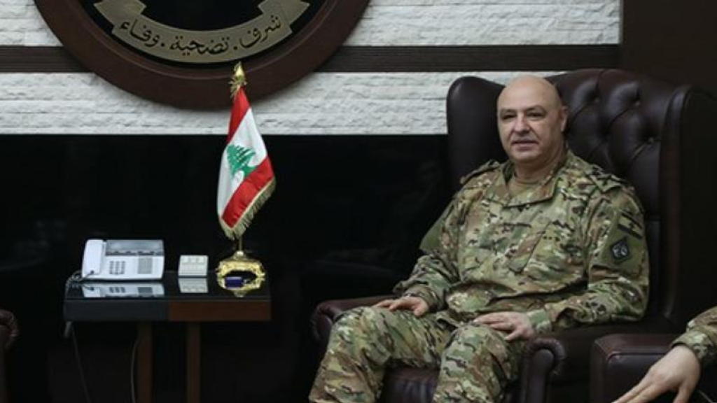 العماد قائد الجيش : “نودّع 2022 ونودِعها كلّ آلامنا وأزماتنا”