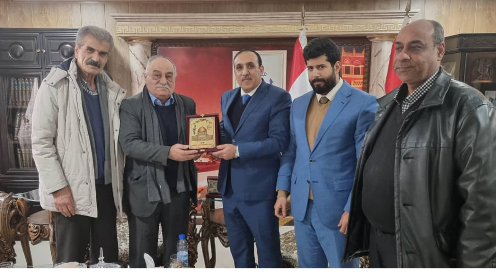 السفير صبري يلتقي وفد الجبهة الشعبية لتحرير فلسطين ويبارك عملية القدس