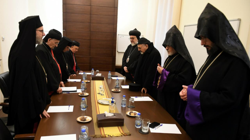 رؤساء الطوائف المسيحية: نطالب المجلس النيابي الاسراع في القيام بواجبه الوطني وانتخاب رئيس للجمهورية