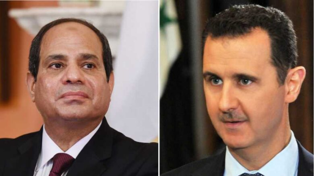 لأول مرة منذ سنوات: السيسي يتصل بالأسد معزيا بضحايا الزلزال