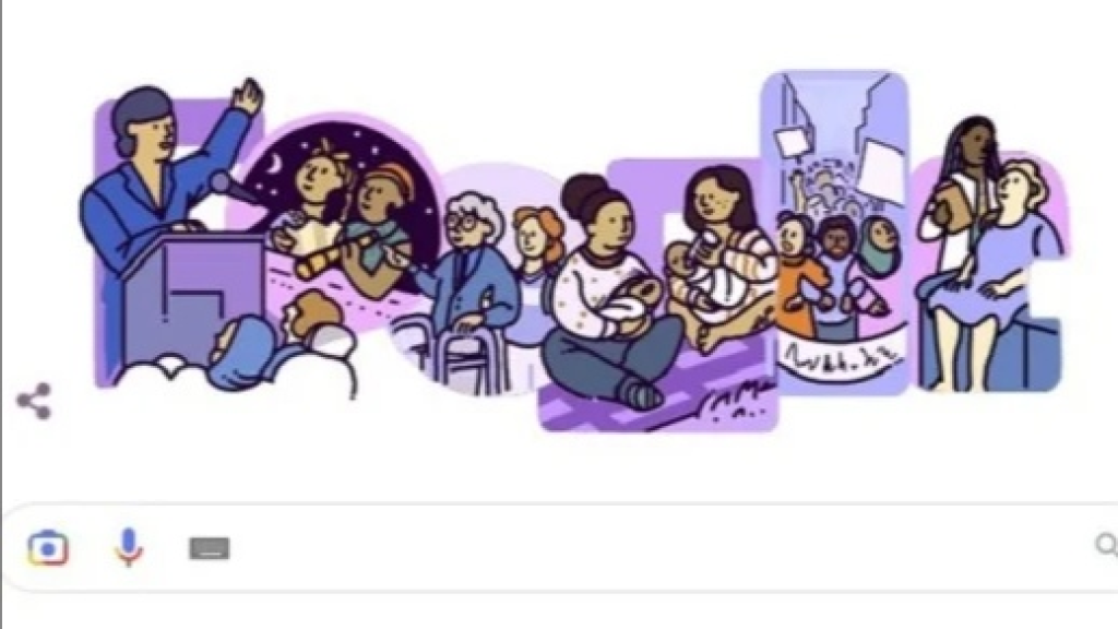 جوجل يحتفل بيوم المرأة العالمي..