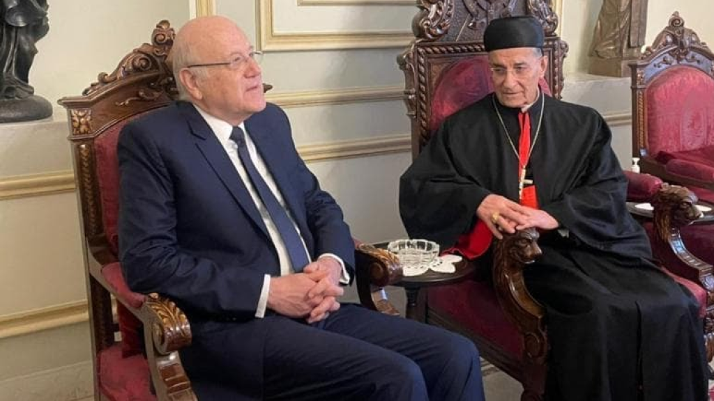 ميقاتي من بكركي:  ربيع لبنان قريب.. 