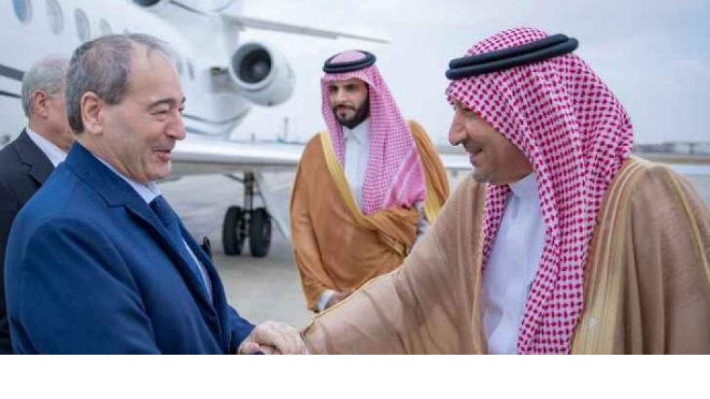 وزير الخارجية السوري يصل إلى جدة