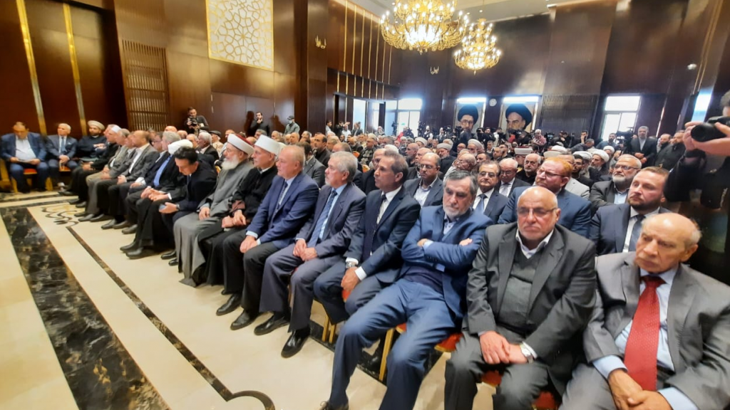 لقاء سياسي في سفارة الجمهورية الإسلامية بمناسبة يوم القدس العالمي