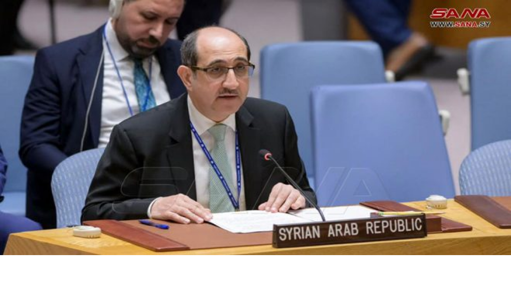 صباغ: سورية عانت من استغلال دول غربية لمنظومة الأمم المتحدة وواجهت أشرس التنظيمات الإرهابية