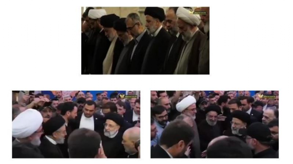 وفدٌ من حزب الله يلتقي السيد رئيسي في دمشق قبيل مغادرته
