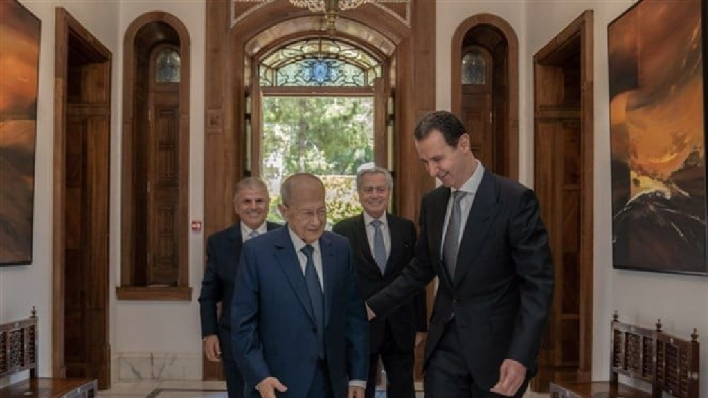 الرئيس الأسد لـ الرئيس عون: سورية تتمنى التوافق بين اللبنانيين على اختيار مرشح للرئاسة من دون تدخل خارجي