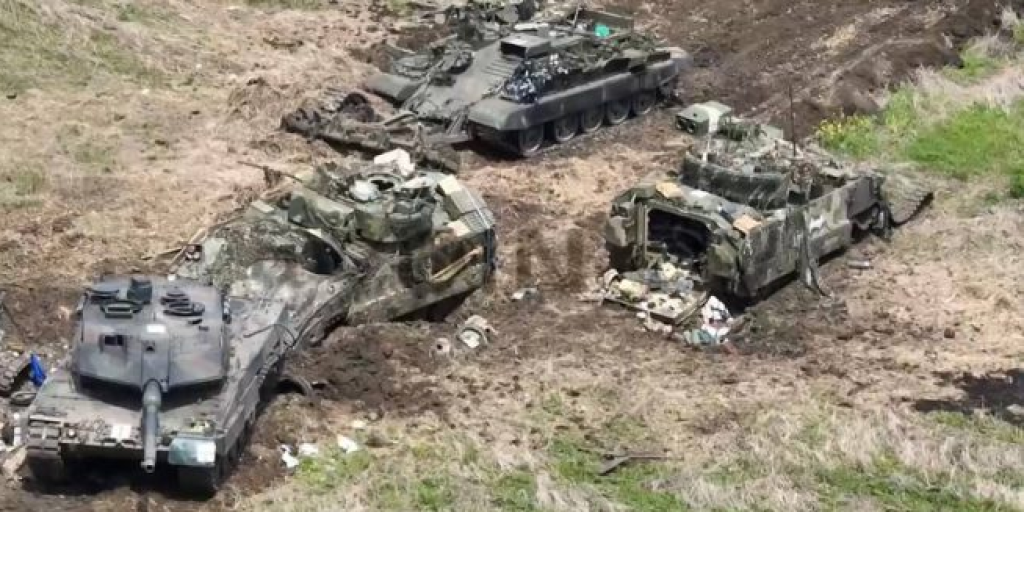 بالفيديو.. تدمير المدرعات الأوكرانية بضربات المدفعية الروسية!