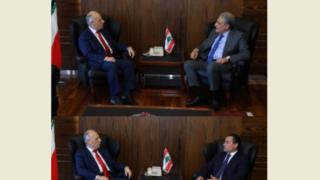وزير الدفاع التقى وزير العدل والنائب فيصل الصايغ